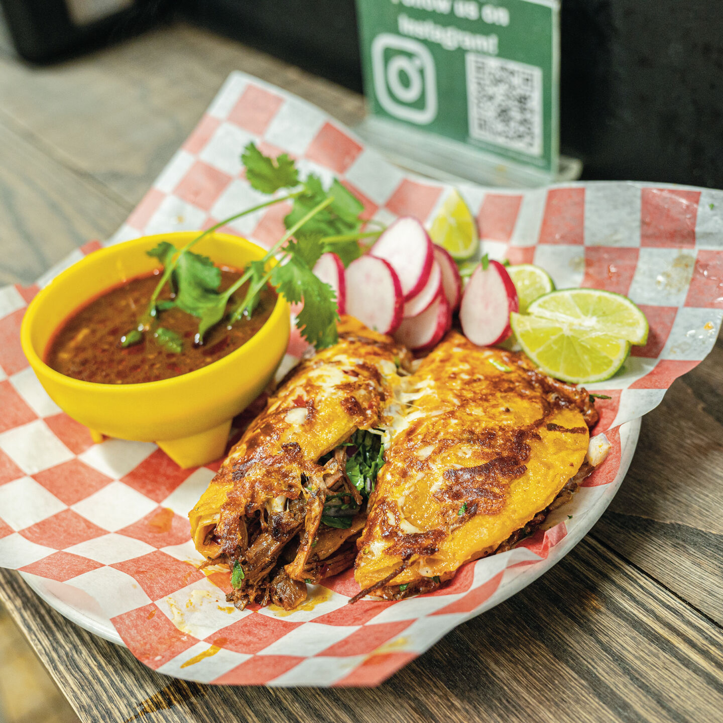 Garden Fresh Food Market: Quesabirria Tacos — $3.99 Each